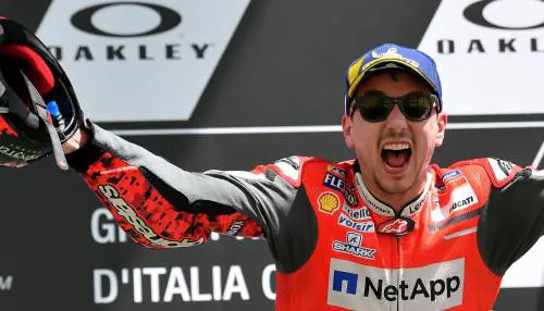 Ducati, la doppietta storica e la triste festa