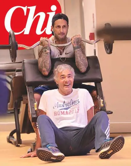 Massimo Giletti in palestra con Corona: "Per studiarlo mi sono adeguato ai suoi ritmi"