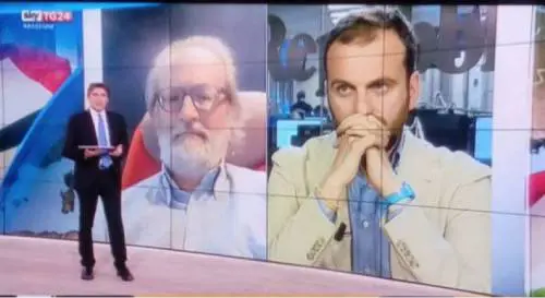 Paolo Becchi offende Calabresi: "Repubblica? Giornale dell'orfano"