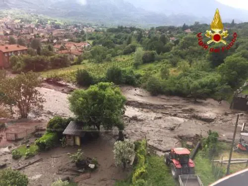 Frana in Val di Susa