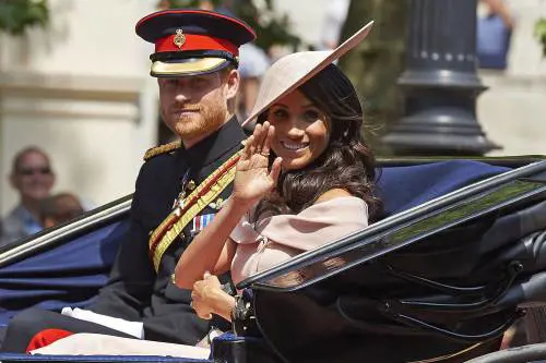 Meghan Markle al Trooping the Colour