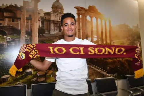 Roma, è arrivato Justin Kluivert