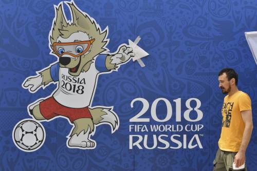 Il lupo Zabivaka è la mascotte di Russia 2018