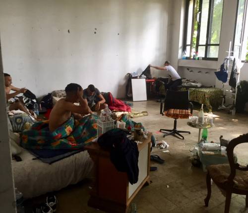 Dentro il fortino di via Zama