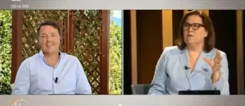 "Matteo Renzi premier di fatto". ​Il lapsus della Annunziata
