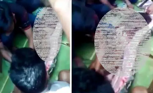Il video choc della donna trovata nella pancia di un pitone