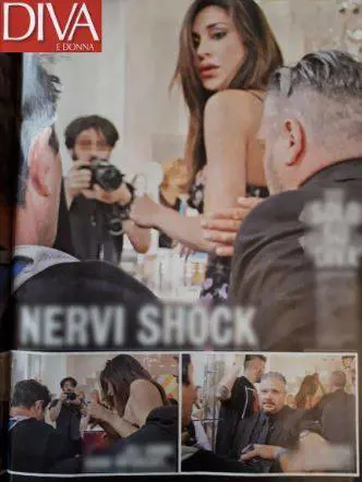 Belen perde il controllo e viene alle mani con il paparazzo