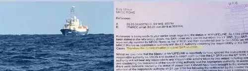 Lifeline, "no" di Malta all'Italia: "Nave Ong non attracca da noi"