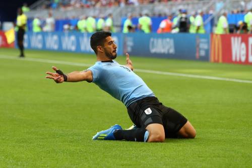 Mondiali 2018, l'Uruguay batte 3-0 la Russia e si prende il primo posto