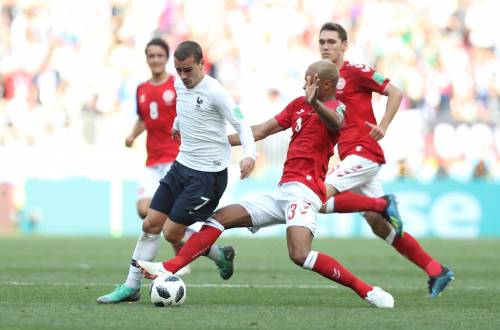 Mondiali 2018, Francia-Danimarca finisce 0-0: entrambe volano agli ottavi