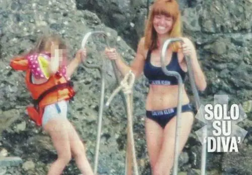 Dopo la morte di Frizzi, Carlotta torna a sorridere grazie alla figlia