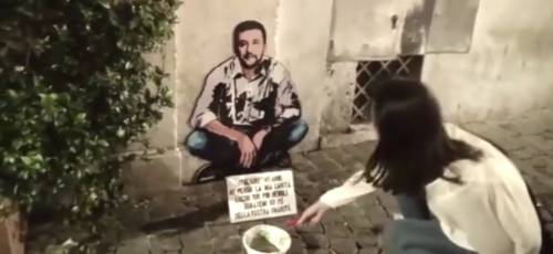 "Salvini? Non merita rispetto". E il murale choc incita all'odio