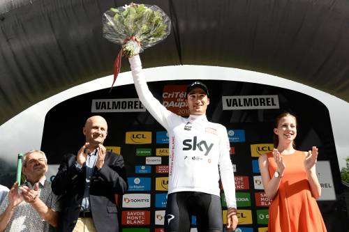 Moscon: "Un tricolore per spingere Froome"