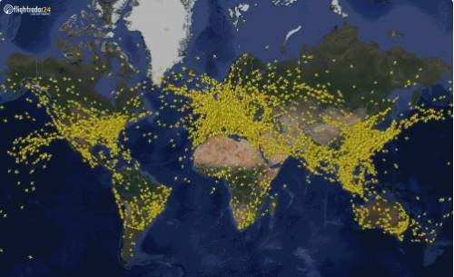 Più di 200mila voli in 24 ore: il giorno record dell'aeronautica mondiale