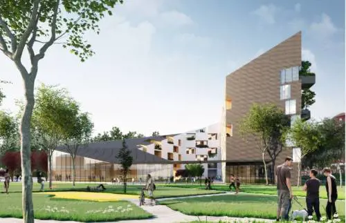 Sul Naviglio Grande spunta la Corte verde griffata dall'archistar