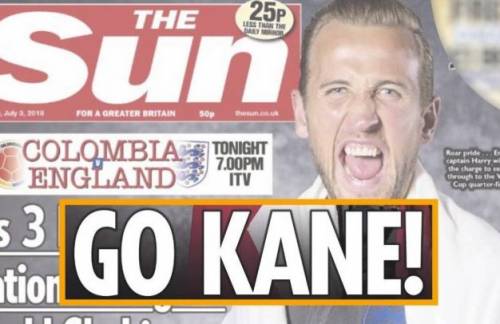 Colombia arrabbiata con il Sun: "Go Kane". Ma allude alla cocaina