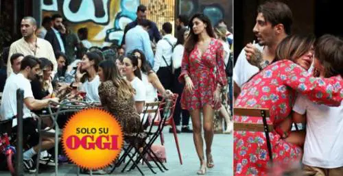 Belen e Iannone ai ferri corti: al bar non stanno neanche vicini