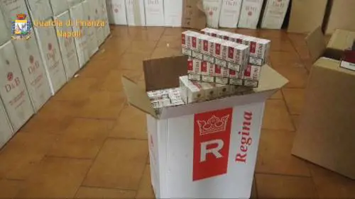Sequestrata una tonnellata di sigarette di contrabbando