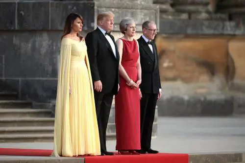 Melania Trump nel Regno Unito