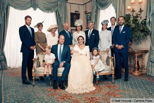 Il battesimo di Louis: ecco le foto ufficiali