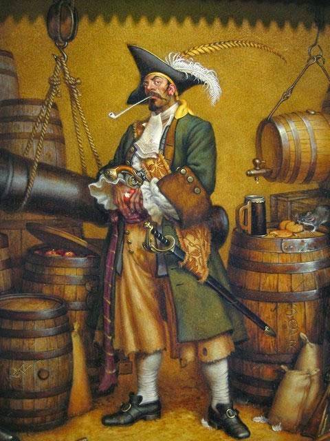 Le donne, l'armi, gli amori del capitano "pappagallo"