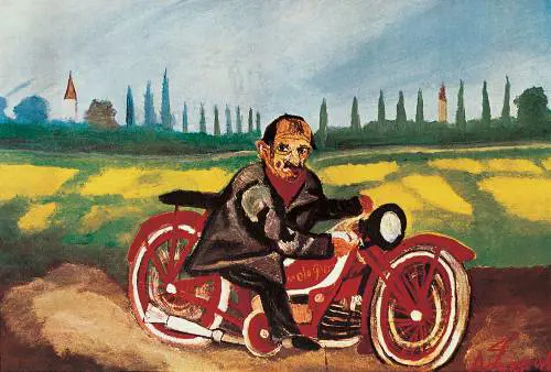 "Papà e mamma dipingevano. Quindi c'era qualcosa nell'aria..."