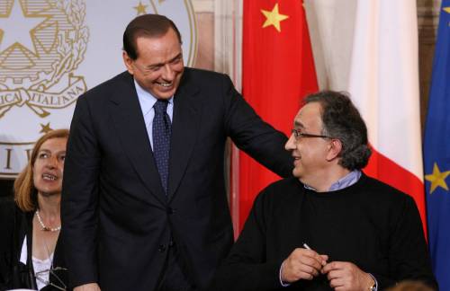 Marchionne, Berlusconi: "Il nr.1 dei manager italiani"