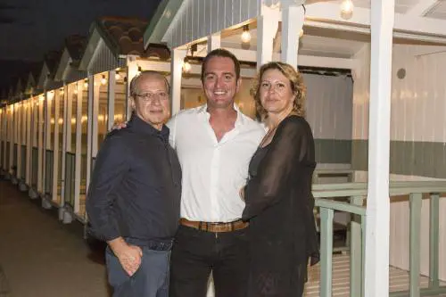 Paolo Berlusconi, Mirko Lazzerini e Alessia Berlusconi