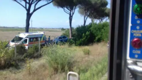 Lo scatto di un passeggero