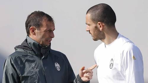 Juventus, Allegri: "Bonucci? Lo scambio accontenta tutti. Caldara via? Obbligati"