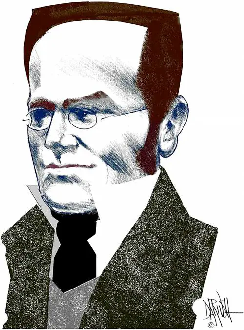 Max Stirner visto da Dariush Radpou