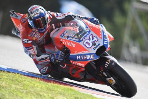 Motogp, Brno: Dovizioso in pole, secondo Rossi, terzo Marquez