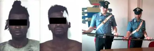 Pestano i militari a sprangate: due clandestini subito liberi