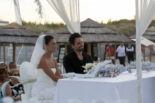 Il matrimonio tra Bianca Guaccero e Dario Acocella