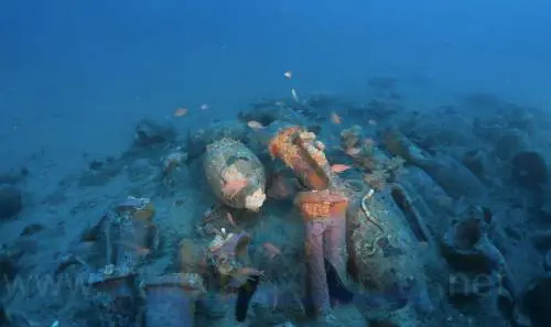 Imperia, il relitto dell'antica nave romana 