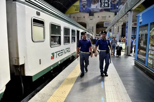 Marocchino arrestato per furto su treno: è la quarta volta in 2 anni 