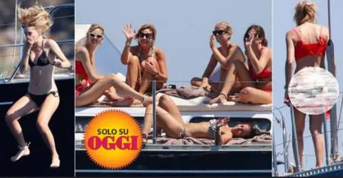 Chiara Ferragni in vacanza con la famiglia. E ci scappa l'incidente sexy