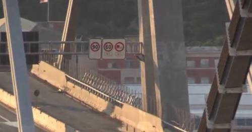 Spunta un altro video sul crollo di Genova. ​Il giallo del black out