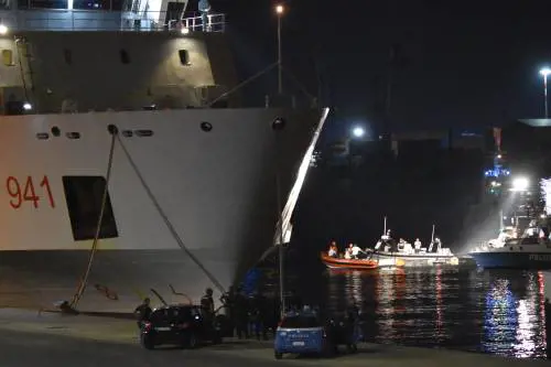 Diciotti, concluso lo sbarco: migranti accolti da Albania, Irlanda e Chiesa