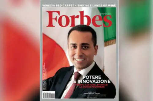 Di Maio fotografato per Forbes: Grillo commenta in napoletano