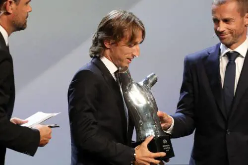  Modric è il calciatore dell'anno e Cristiano Ronaldo non va a Montecarlo