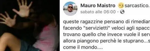 Jesolo, post choc del poliziotto: "15enne stuprata se l'è cercata"