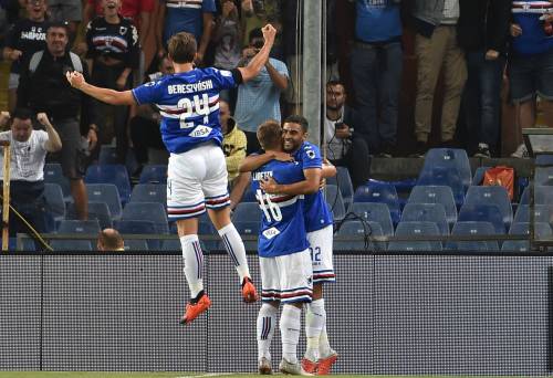 Serie A, tonfo del Napoli contro la Sampdoria. Ok Lazio, Sassuolo e Cagliari
