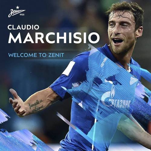 L'ex Juventus Marchisio è un nuovo giocatore dello Zenit