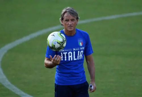 Mancini: "Zaniolo può debuttare Balotelli? Non è ancora pronto..."