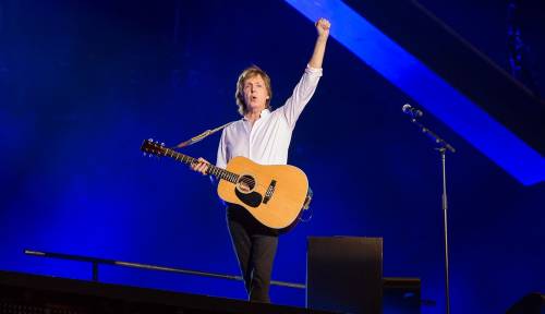 Paul McCartney, concerto a sorpresa per il lancio del nuovo album 