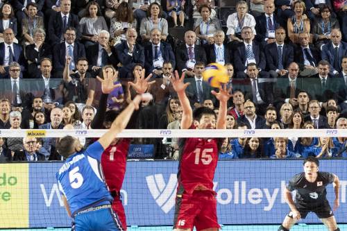 L'Italvolley infiamma subito il Foro