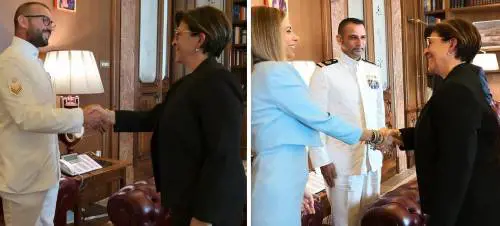 Trenta incontra i marò: "Forze politiche e civili ​vicine ai nostri fucilieri"