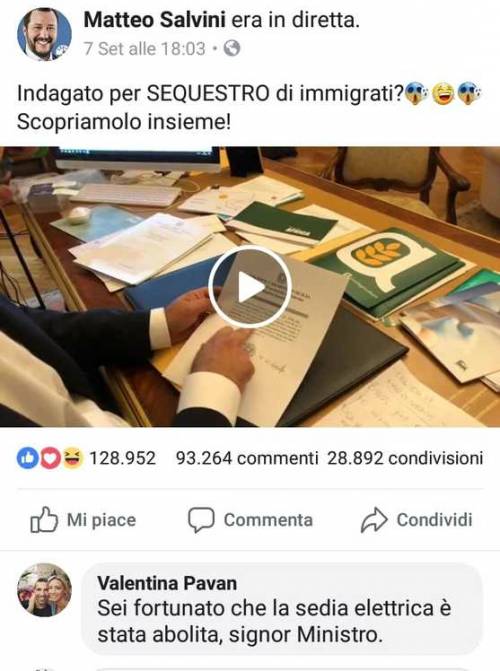 Augurò la sedia elettrica per Matteo Salvini: l'assessore si è dimesso