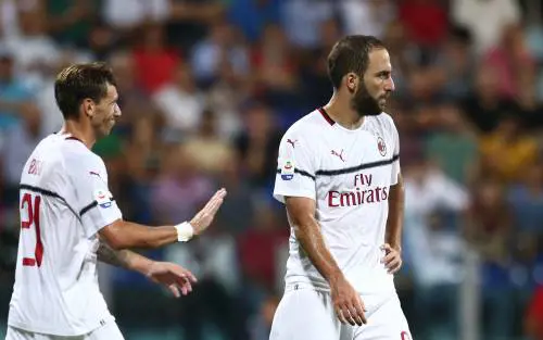Milan in ansia per Higuain: problema al flessore ed Empoli in dubbio